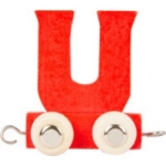 Picture of Lettertrein gekleurd U