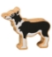 Image de Hond zwart-wit