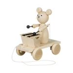 Image de Trekfiguur beer met xylofoon blank 