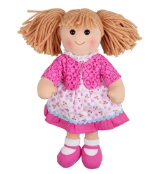 Bigjigs lappenpop Becky 38 cm BJ-BJD053 1