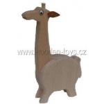 Picture of Spaarpot Giraffe beukenhout