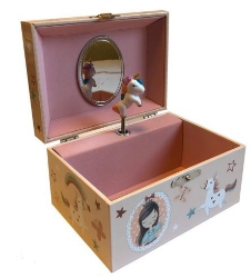 Image de Muziek- juwelendoosje Eenhoorn