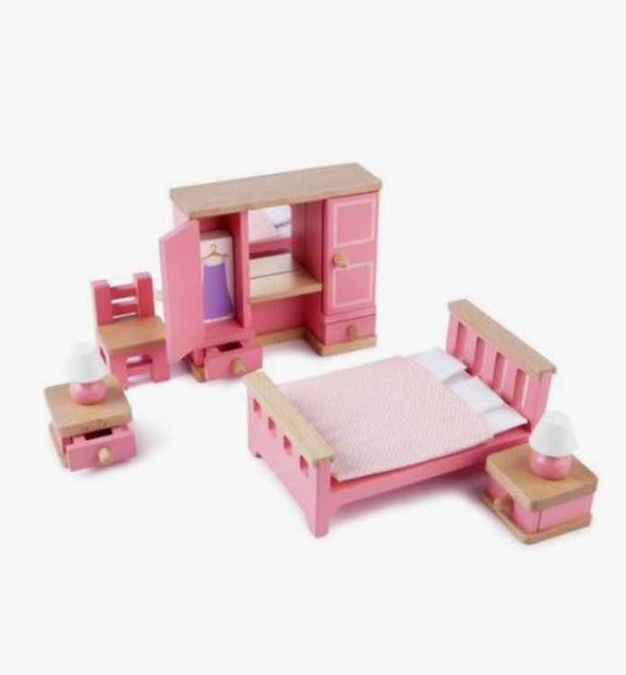 Picture of Poppenhuismeubeltjes Slaapkamer Tidlo