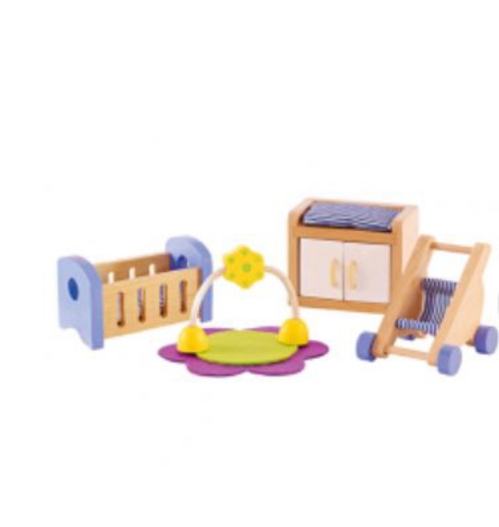 Bild von Poppenhuismeubels Babykamer Hape