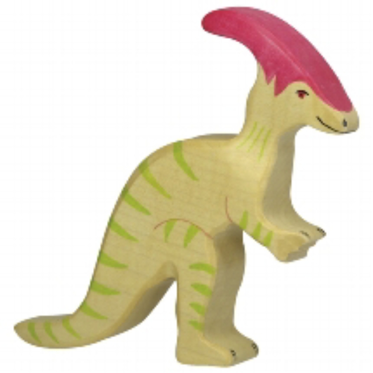 Image de Holztiger Parasaurolophus dino – vanaf 3 jaar