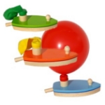 Afbeeldingen van Ballonboot 4 kleuren