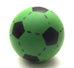 Afbeeldingen van Voetbal foam Groen 20 cm