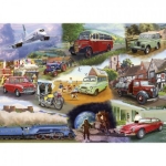 Picture of SALE!!!   Puzzel 50+ Transport Voertuigen - 24 stukjes
