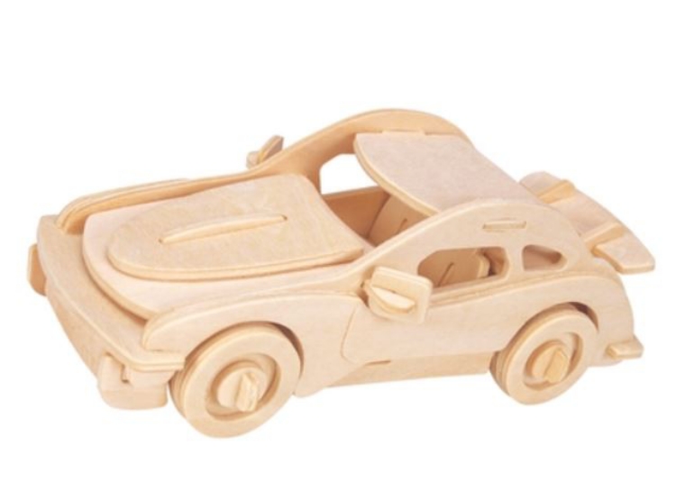 Afbeeldingen van 3d puzzel sport auto