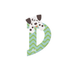 Afbeeldingen van Sevi dierenletter nieuw (D) dog