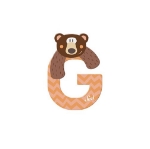 Image de Sevi dierenletter nieuw (G) grizzlybear