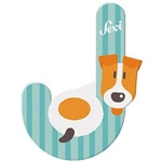 Image de Sevi dierenletter nieuw (J) Jachthond