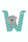 Image de Sevi dierenletter nieuw (W) wally