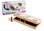 Picture of Reisspel Ludo  in houten klapcassete Afm. 30 x 30 x 5 cm