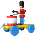 Afbeeldingen van Trekfiguur soldaat met trommel