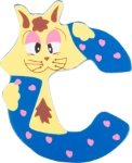 Picture of Houten dieren letter C