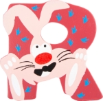 Picture of Houten dieren letter R