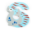 Picture of Houten dieren letter S