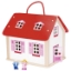 Bild von Draagbaar poppenhuis incl accessoires 24 delig Goki