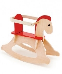 Bild von Hobbelpaard  hout rood-blank Hape