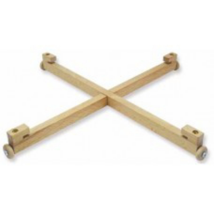 Afbeeldingen van Draaitafel voor spelborden, 37 cm naturel hout