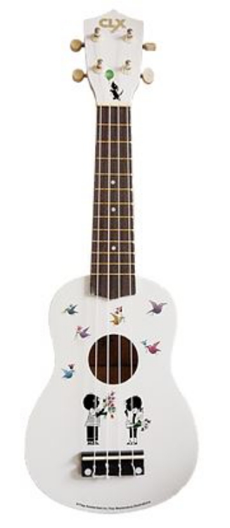 Afbeeldingen van Ukelele  gitaar 4-snaren Print Jip en Janneke Calista