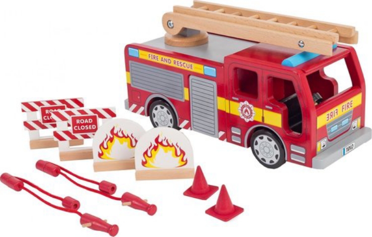 Afbeeldingen van Brandweerauto hout Tidlo