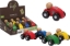 Bild von Houten auto 4 kleuren assorti - vanaf 12M - Joueco