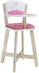 Bild von Houten poppenstoel wit en berkenmultiplex degelijk Hape