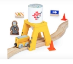 Afbeeldingen van Houten treinbaangebouw Cement silo Bigjigs