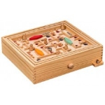 Picture of Houten labyrinth groot meerdere levels