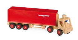 Afbeeldingen van Trailer, vrachtwagen met oplegger 65 cm Fagus Classic