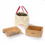 Picture of Pallet, stapelkrat en big-bag Fagus set
