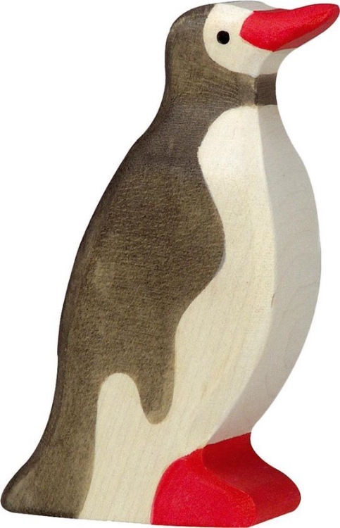 Afbeeldingen van Pinguin opgeheven kop Holztiger