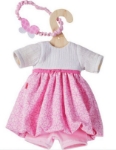 Afbeeldingen van SALE!!!   Poppenkledingset Droomjurk 32 cm pop Haba