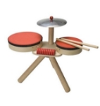 Afbeeldingen van Mijn eerste drumstel 3+ Plantoys