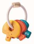 Afbeeldingen van Rammelaar babysleutels Plantoys