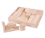 Image de naturel houten blokken groot in kist Bigjigs