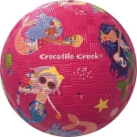 Afbeeldingen van Speel bal natuurrubber Mermaiids zeemeermin Ø 13 cm