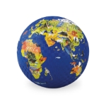 Afbeeldingen van Speel bal natuurrubber Wereld Ø 13 cm