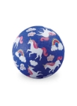 Afbeeldingen van Speel bal natuurrubber Unicorn Eenhoorn Ø 18 cm