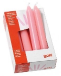 Picture of SALE!!!   Kaarsjes roze 10 stuks voor verjaardagsring