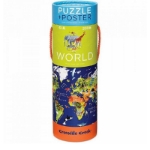 Picture of Legpuzzel en poster Wereld Stevig karton Crocodile Creek
