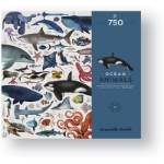 Picture of Legpuzzel 750 stukjes Wereld vasn de zeedieren Stevig karton Crocodile Creek