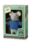 Bild von Pluche muis Sam 12 cm Het muizenhuis.