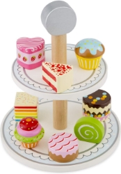 Image de Etagere met taartjes, cakejes