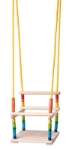 Picture of SALE!!!   Kleuter schommel kleurrijk met extra rugsteun