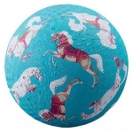 Picture of Speel bal natuurrubber Paarden 13 cm