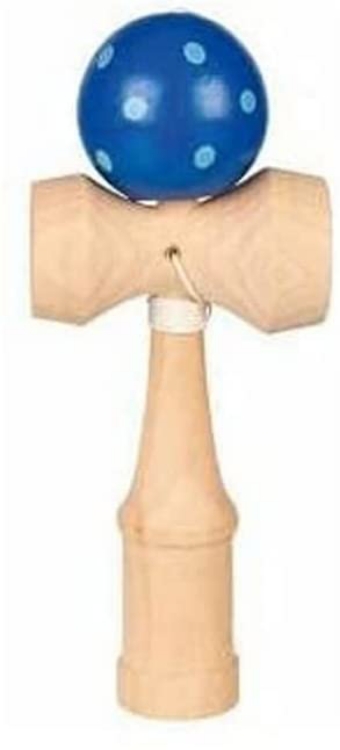Picture of Kendama hout met blauwe bal 16 cm Goki