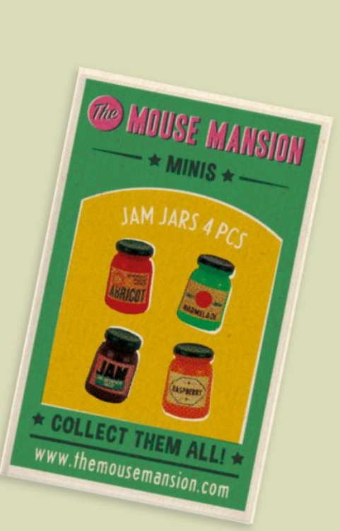 Image de Muizenhuis mini jampotten